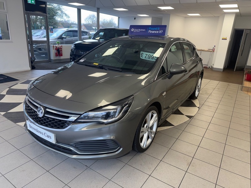 Vauxhall Astra Sri Vx-line Nav 18 SA18BZX Grey #3