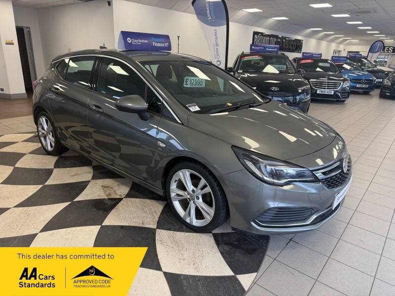Vauxhall Astra Sri Vx-line Nav 18 Grey