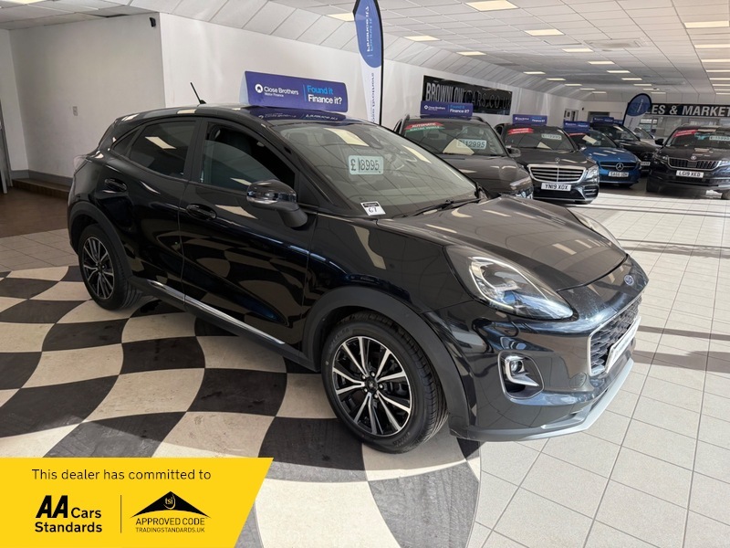 Ford Puma Titanium 20 Plate Sat Black