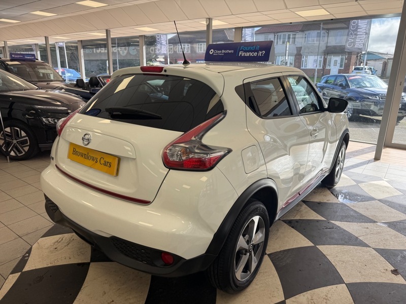 Nissan Juke Acenta 69 Plate 45000 PY69DXC White #6