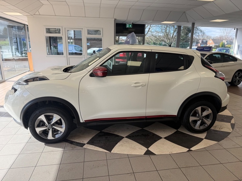 Nissan Juke Acenta 69 Plate 45000 PY69DXC White #5
