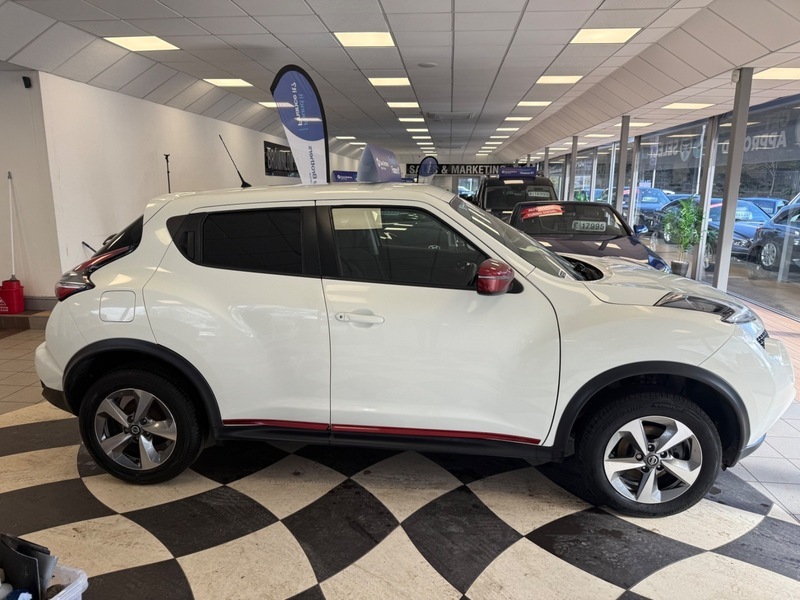 Nissan Juke Acenta 69 Plate 45000 PY69DXC White #3