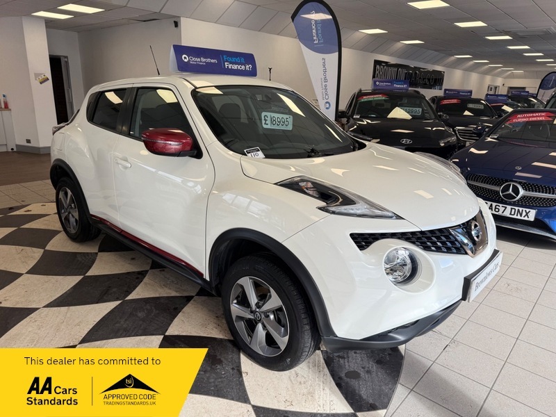 Nissan Juke Acenta 69 Plate 45000 White