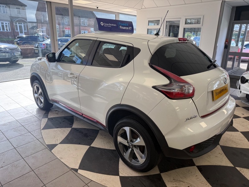 Nissan Juke Acenta 69 Plate 45000 PY69DXC White #4