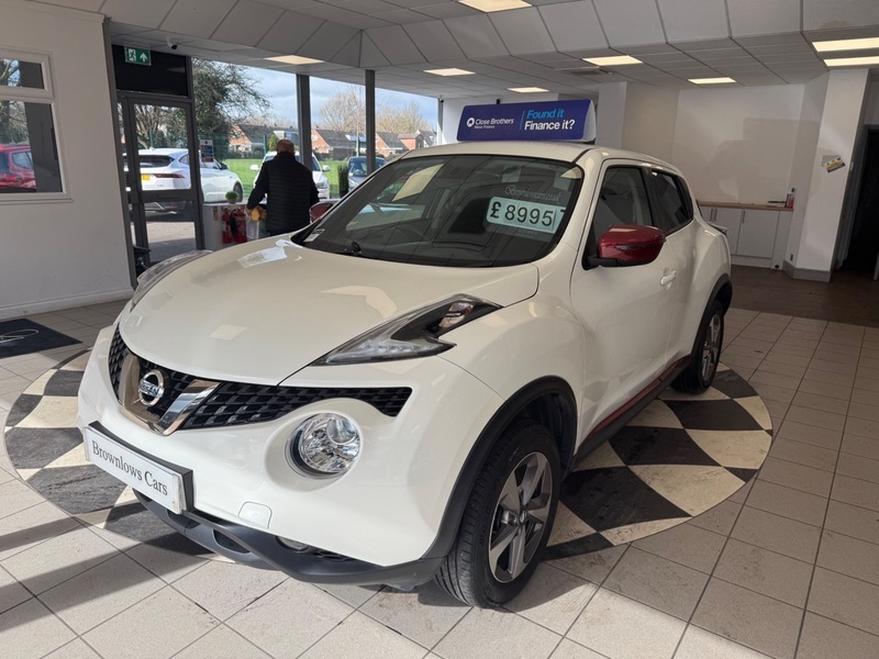 Nissan Juke Acenta 69 Plate 45000 PY69DXC White #2