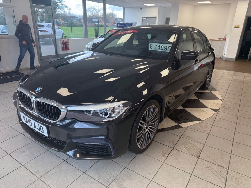 BMW 5 Series 530E M Sport 18 NA18AJO Black #3
