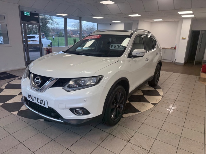 Nissan X-Trail N-vision Dci Sat Nav KM17CXU White #3