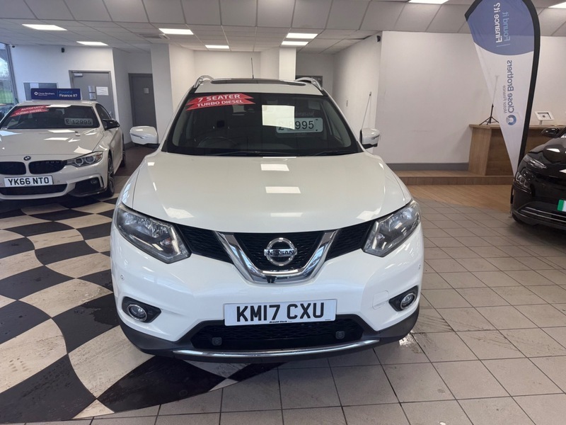 Nissan X-Trail N-vision Dci Sat Nav KM17CXU White #2