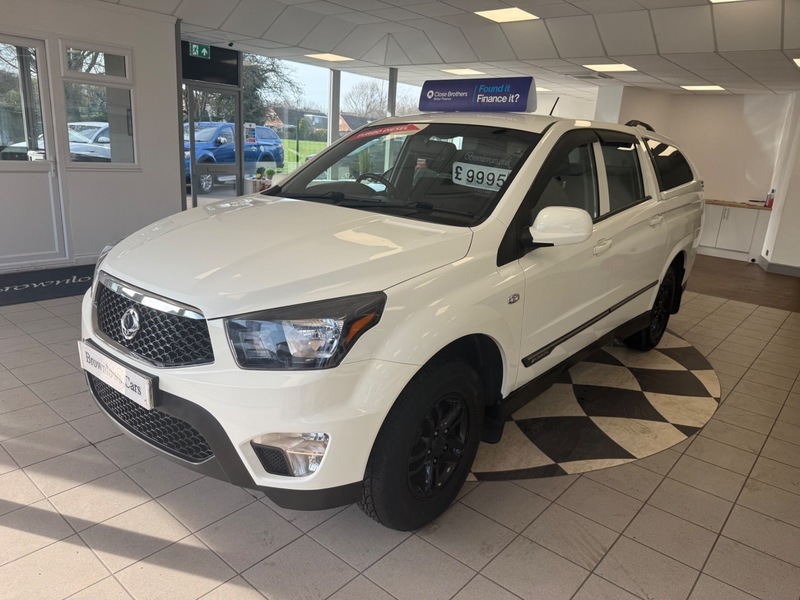 SsangYong Korando Sx Pick Up 27000 White #3