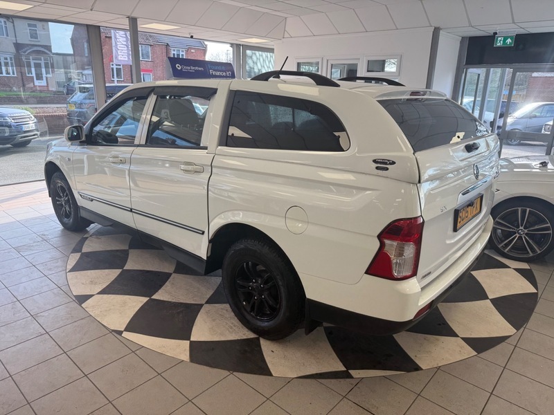 SsangYong Korando Sx Pick Up 27000 White #5