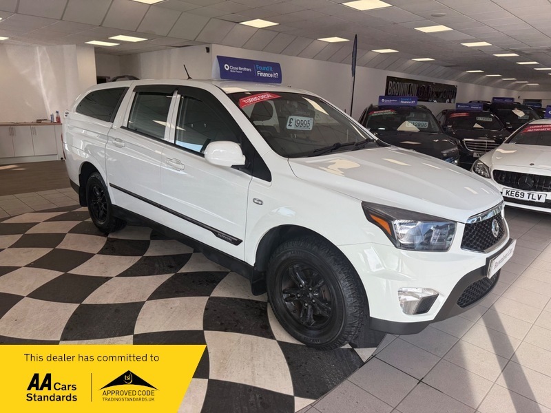 SsangYong Korando Sx Pick Up 27000 White