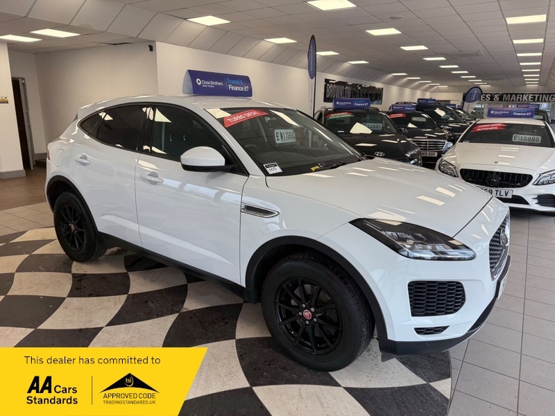 Jaguar E-Pace Core 18 Plate Sat White