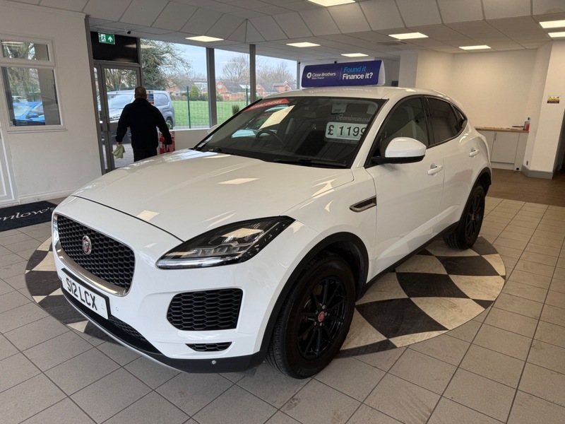Jaguar E-Pace Core 18 Plate Sat S12LCX White #4