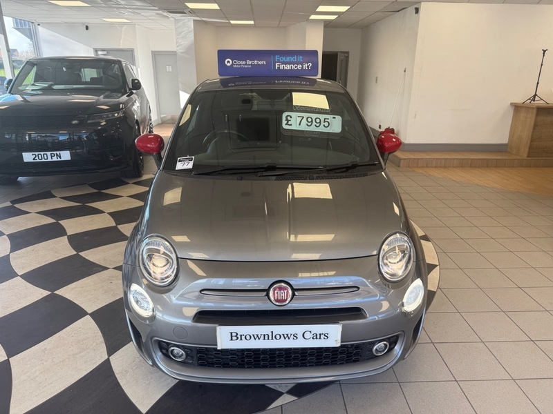 Fiat 500 S 68 Plate 55000 PF68LZA Grey #2