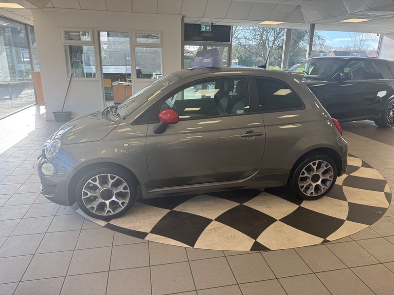 Fiat 500 S 68 Plate 55000 PF68LZA Grey #4