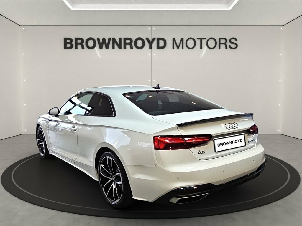 Audi A5 2L S Line VU22BNK White #5
