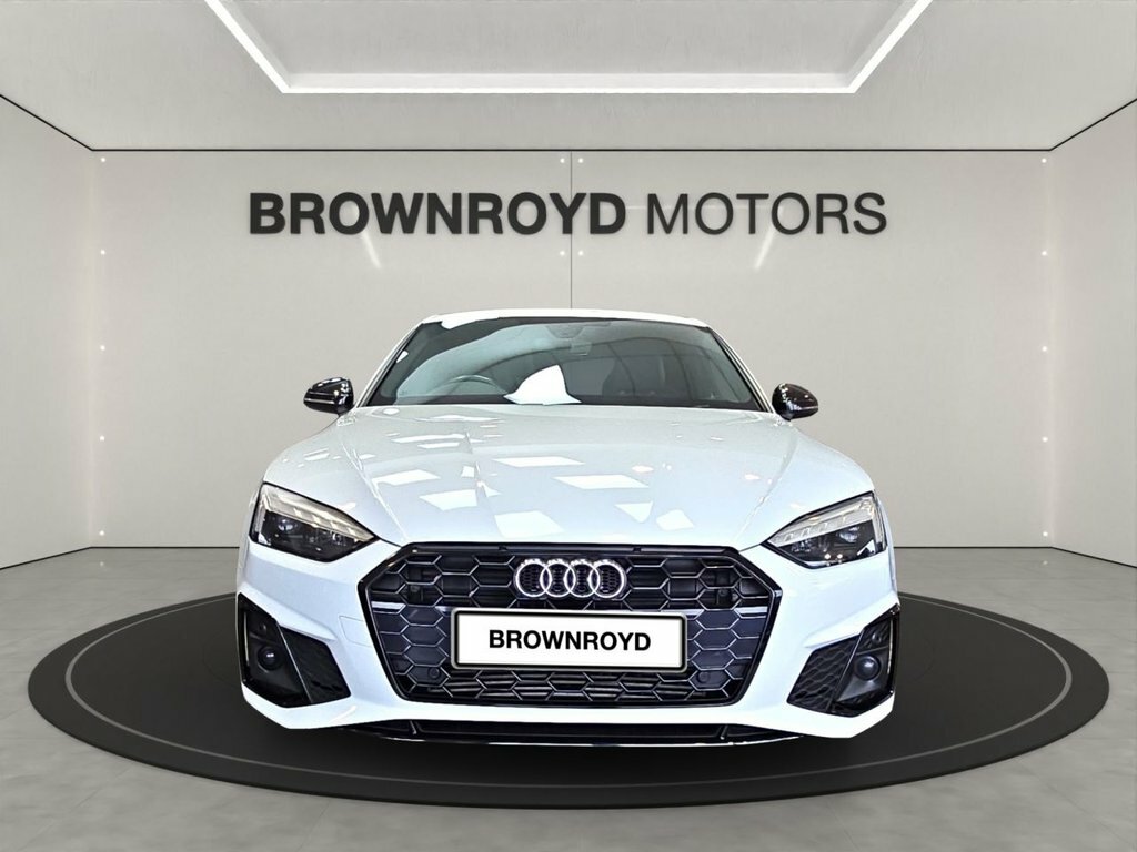 Audi A5 2L S Line VU22BNK White #3