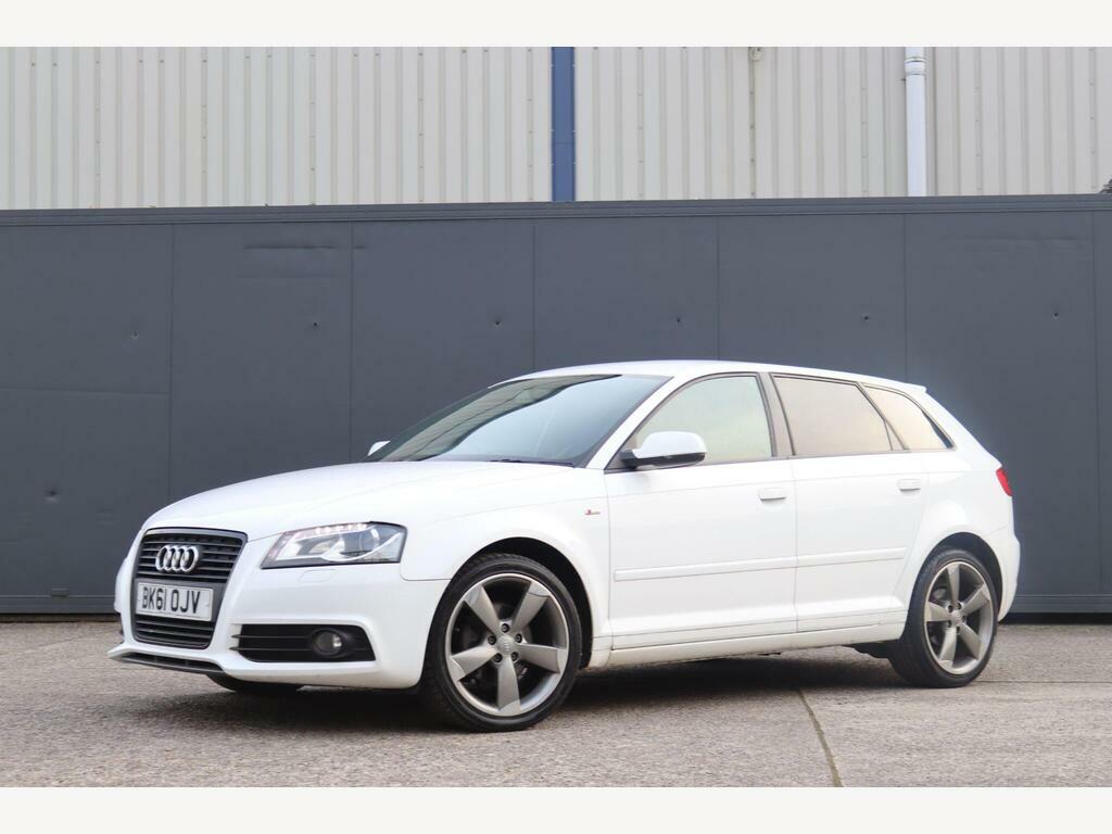 Audi A3 2.0 Tdi Black Edition Sportback Euro 5 S S White