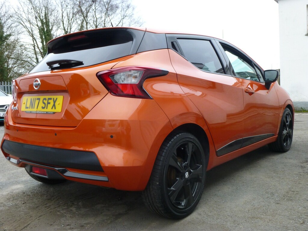 Nissan Micra 0.9 Ig-t 90 N-connecta 28707 Miles Euro6 Ulez LN17SFX Orange #5