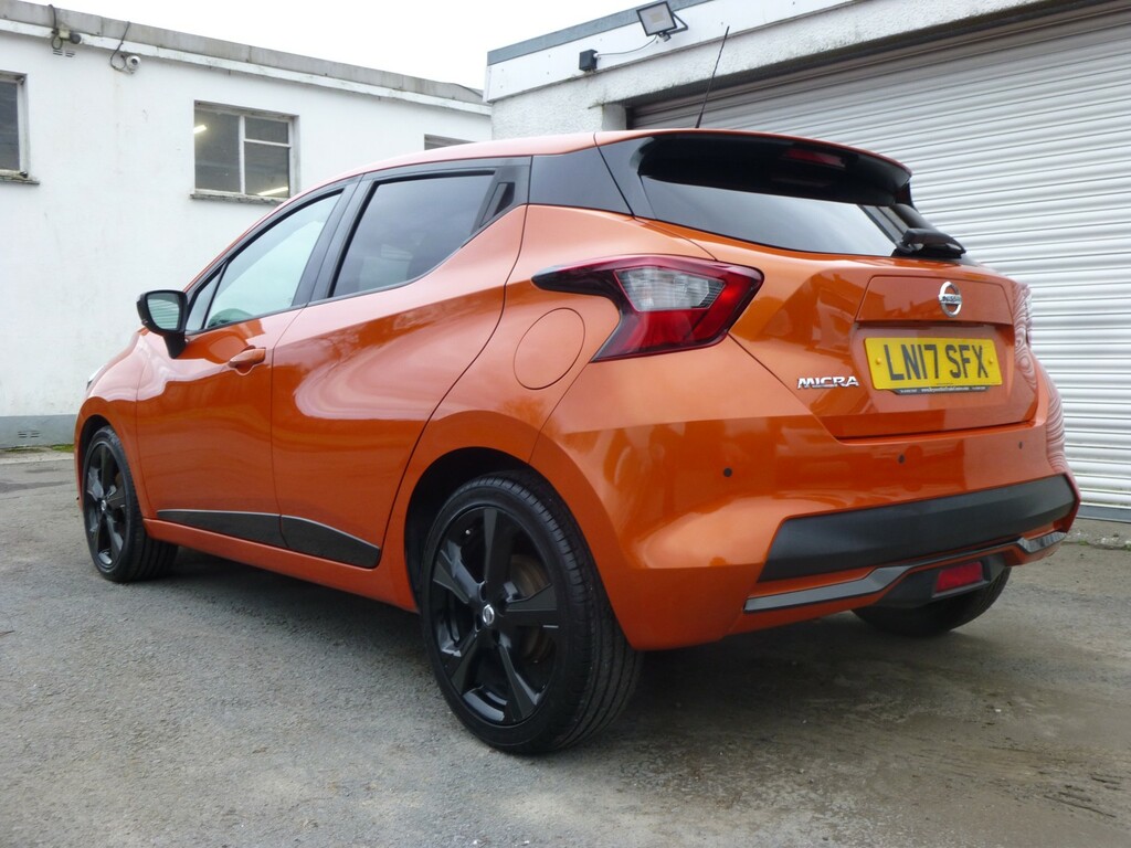 Nissan Micra 0.9 Ig-t 90 N-connecta 28707 Miles Euro6 Ulez LN17SFX Orange #4