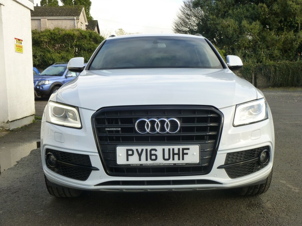 Audi Q5 2.0 Tdi 190 Bhp S Line Plus Quattro S-tronic Euro6 PY16UHF Grey #2