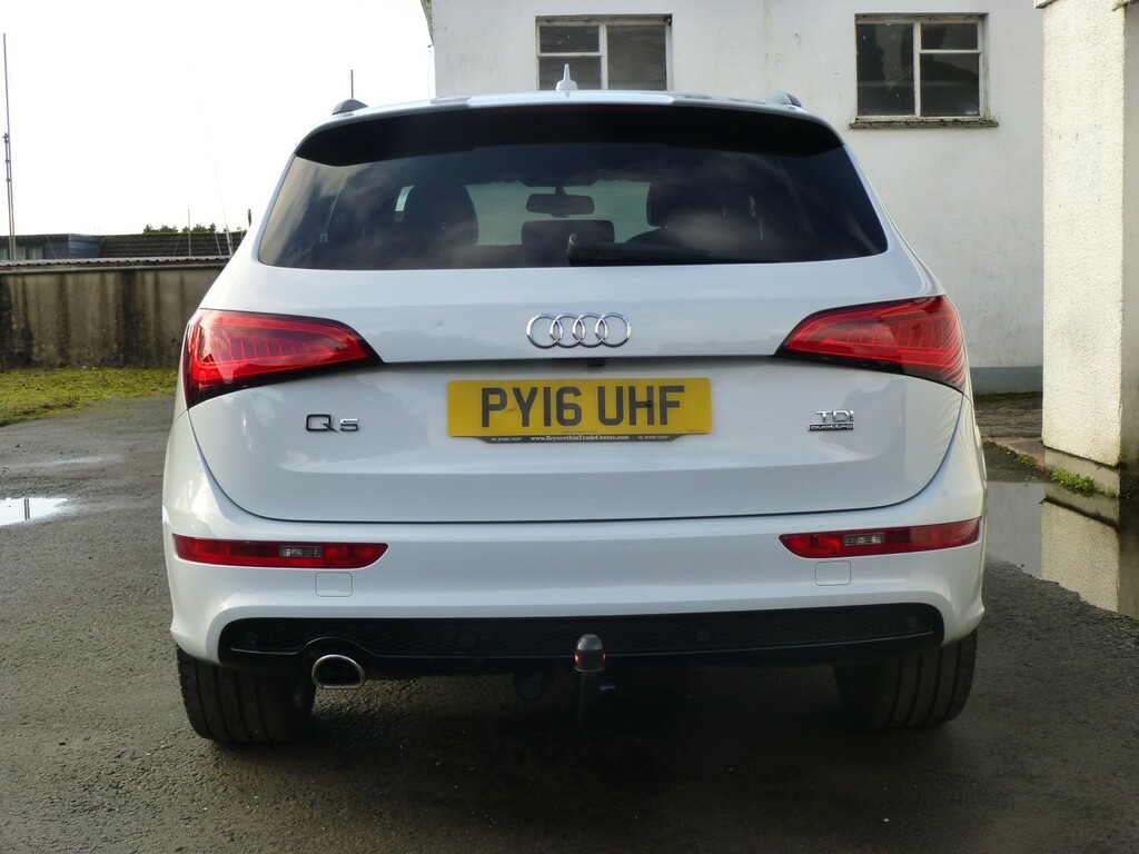 Audi Q5 2.0 Tdi 190 Bhp S Line Plus Quattro S-tronic Euro6 PY16UHF Grey #6