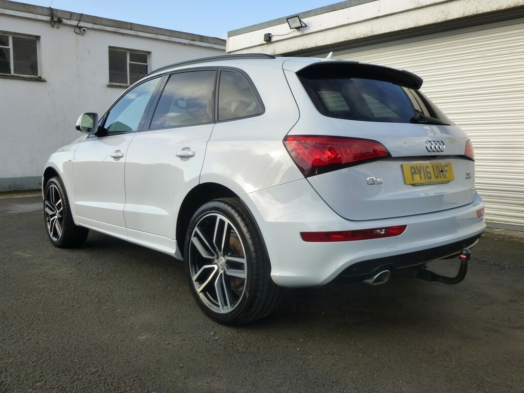 Audi Q5 2.0 Tdi 190 Bhp S Line Plus Quattro S-tronic Euro6 PY16UHF Grey #4