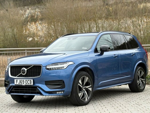 Volvo XC90 B5 Mhev R-design Suv FJ69OCB Blue #3