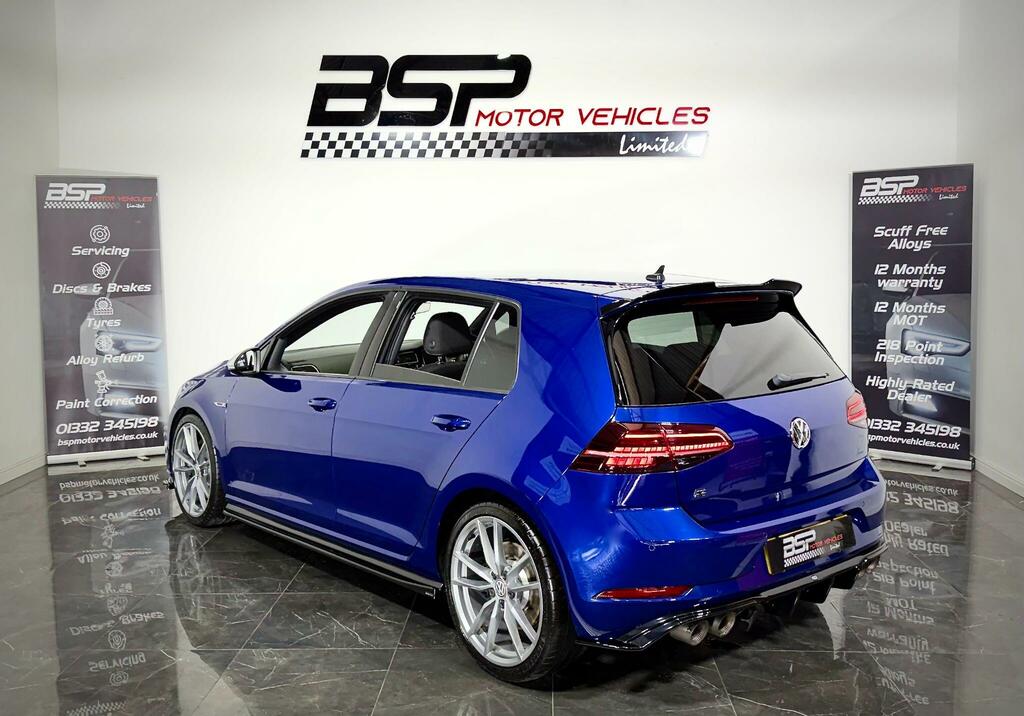 Volkswagen Golf Volkswagen Golf 2019 19 Reg 2.0 Tsi R Dsg 4Motio BP19OCA Blue #3