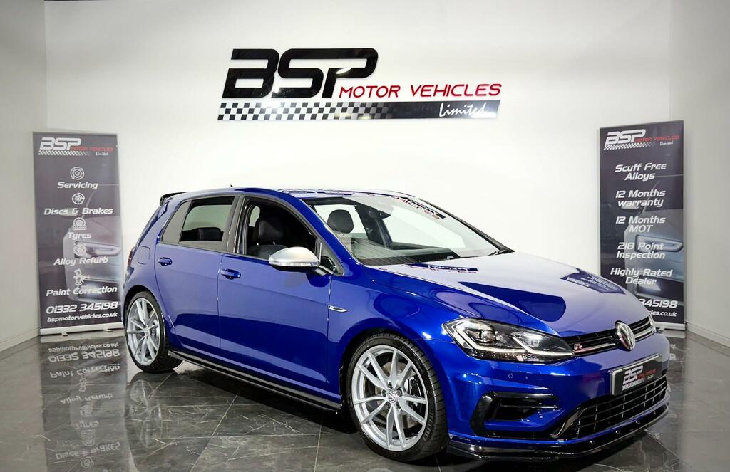 Volkswagen Golf Volkswagen Golf 2019 19 Reg 2.0 Tsi R Dsg 4Motio BP19OCA Blue