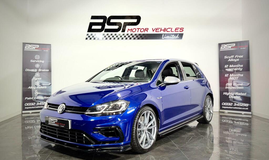 Volkswagen Golf Volkswagen Golf 2019 19 Reg 2.0 Tsi R Dsg 4Motio BP19OCA Blue #2