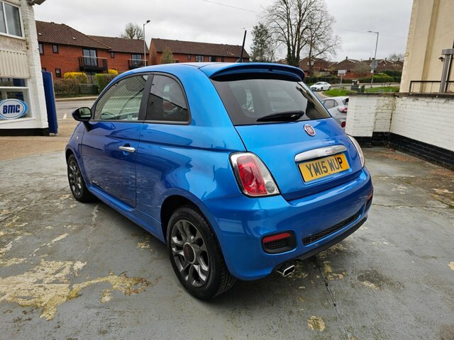 Fiat 500 2015 1.2 S Hatchback Euro 6 Ss YM15WUP Blue #6