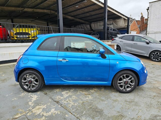 Fiat 500 2015 1.2 S Hatchback Euro 6 Ss YM15WUP Blue #5