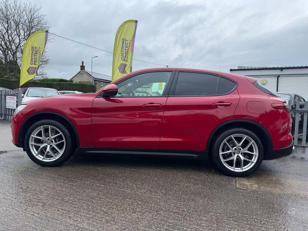 Alfa Romeo Stelvio Suv 2.2 Td Milano Edizione Q4 Awd Euro 6 Ss HX68TLV Red #2
