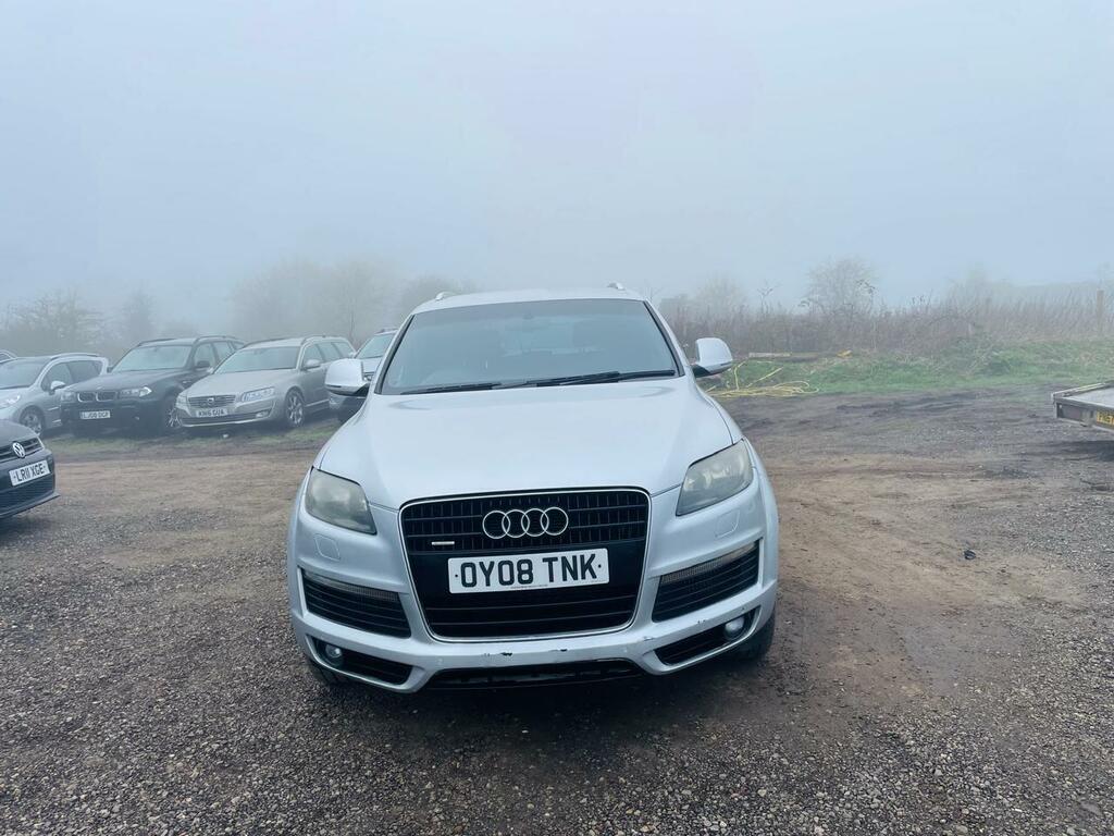 Audi Q7 4.2 Tdi S Line Tiptronic Quattro OY08TNK Silver #2