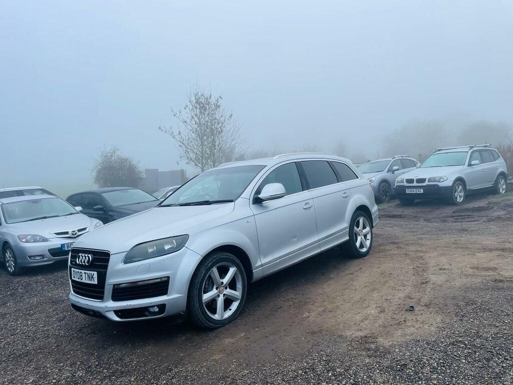 Audi Q7 4.2 Tdi S Line Tiptronic Quattro OY08TNK Silver #3