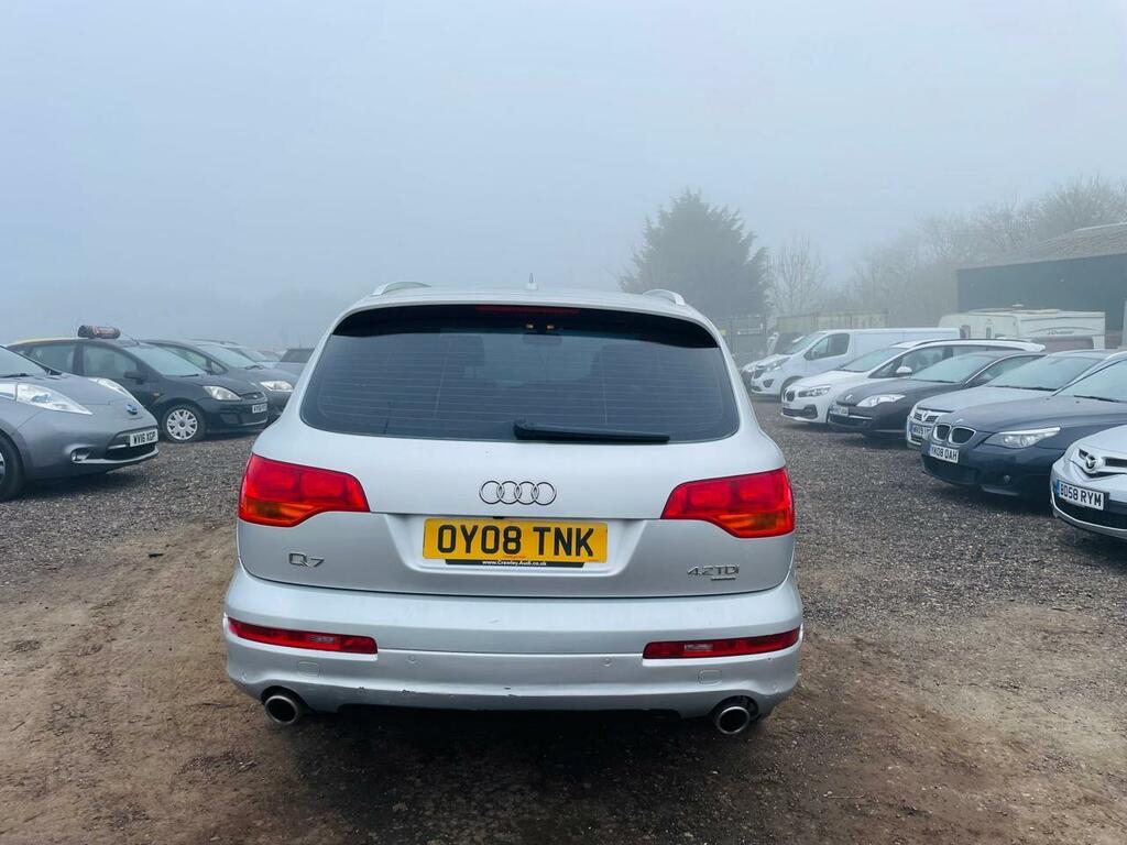 Audi Q7 4.2 Tdi S Line Tiptronic Quattro OY08TNK Silver #6