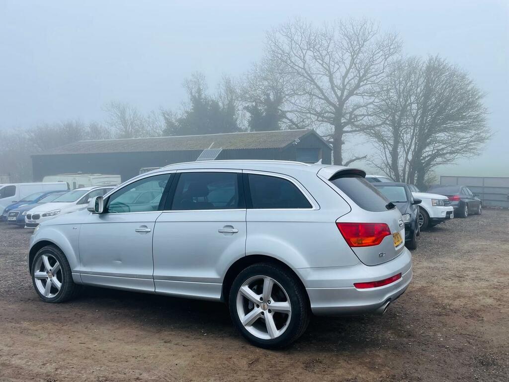 Audi Q7 4.2 Tdi S Line Tiptronic Quattro OY08TNK Silver #4