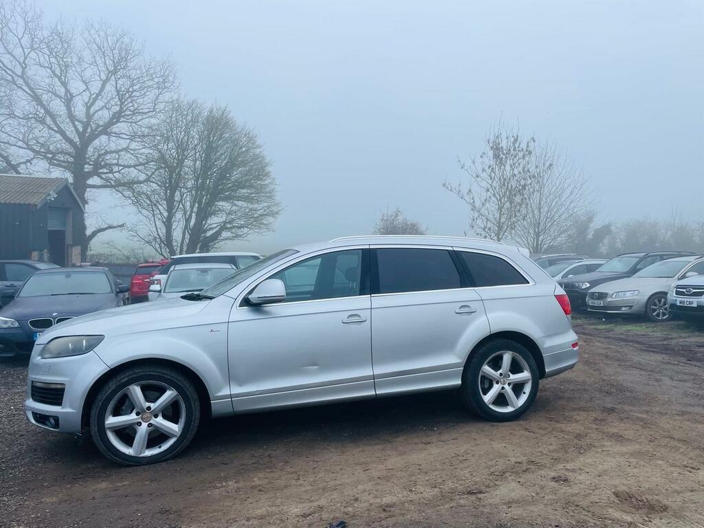 Audi Q7 4.2 Tdi S Line Tiptronic Quattro OY08TNK Silver #5