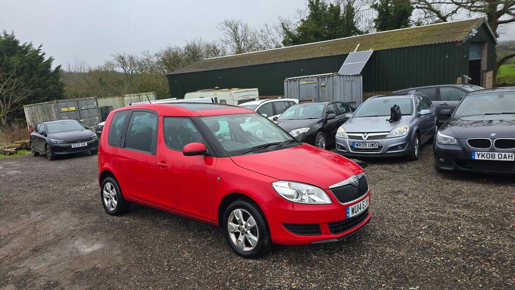 Skoda Roomster 1.2 Tsi Se Euro 5 WU14EJV Red #5