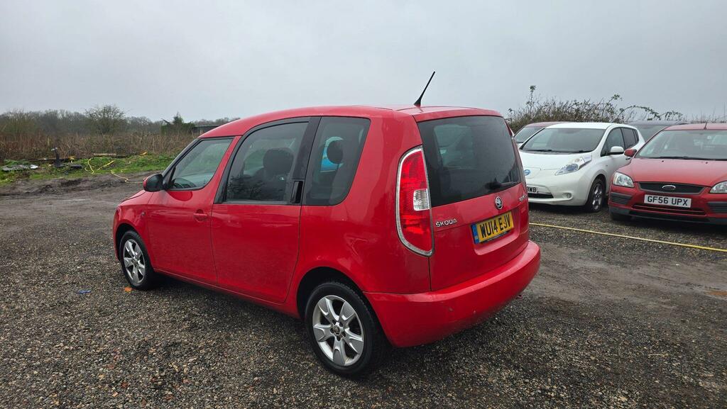 Skoda Roomster 1.2 Tsi Se Euro 5 WU14EJV Red #3