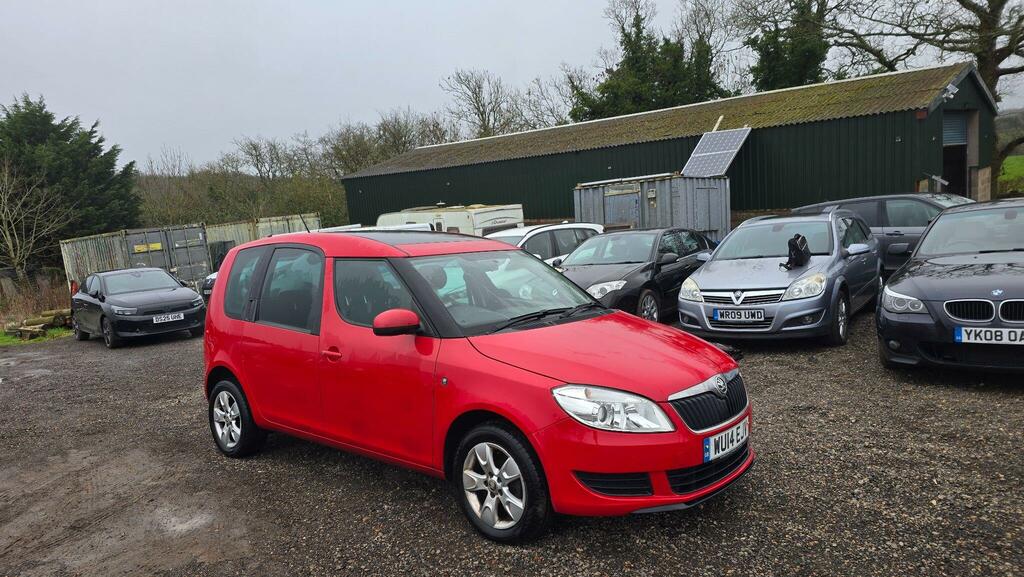 Skoda Roomster 1.2 Tsi Se Euro 5 WU14EJV Red #6