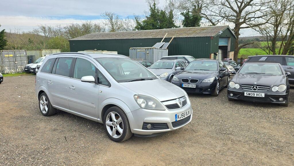 Vauxhall Zafira 1.8 16V Sri Exterior Pack Euro 4 Silver