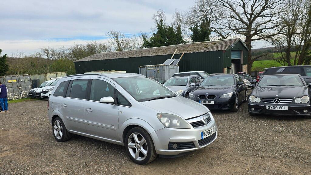 Vauxhall Zafira 1.8 16V Sri Exterior Pack Euro 4 Silver #5