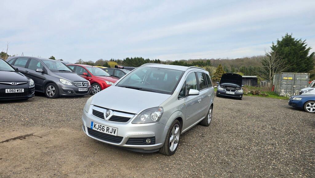 Vauxhall Zafira 1.8 16V Sri Exterior Pack Euro 4 Silver #3