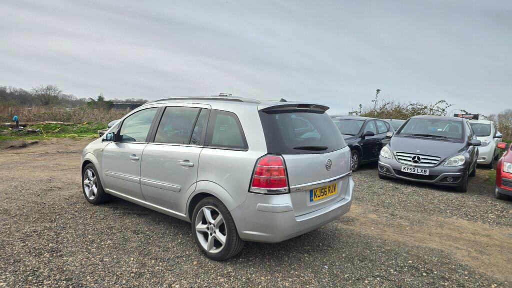 Vauxhall Zafira 1.8 16V Sri Exterior Pack Euro 4 Silver #4