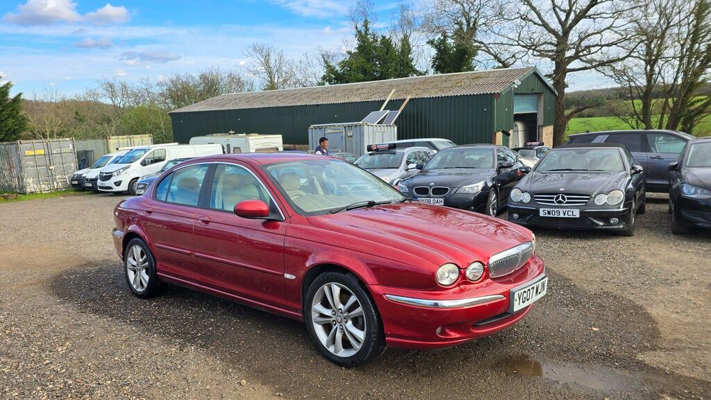 Jaguar X-Type 2.5 V6 Se Awd Red