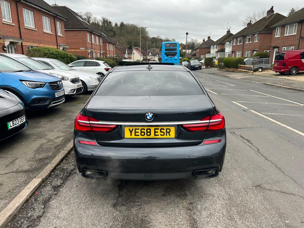BMW 7 Series 3.0 730D M Sport YE68ESR Grey #4