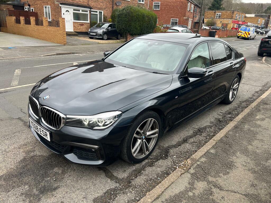 BMW 7 Series 3.0 730D M Sport YE68ESR Grey #2