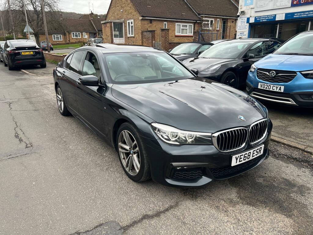 BMW 7 Series 3.0 730D M Sport YE68ESR Grey #5